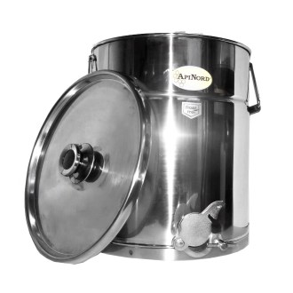 Stáčacia nádoba s nerez výpustou 35 kg